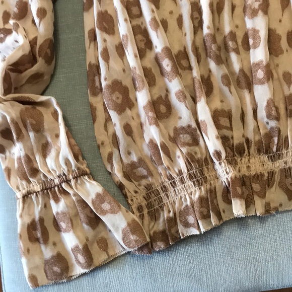 Rachel Zoe Off Shoulder Floral Blouse - Picture 8 of 8